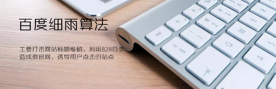 细雨算法 什么是百度细雨算法?细雨算法主要打击哪类网站(图1)