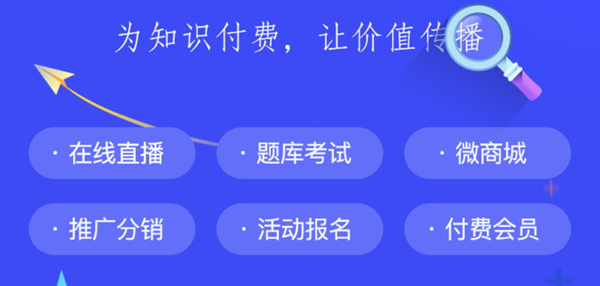 应客知识付费系统PC+公众号+H5功能详细介绍(图1)