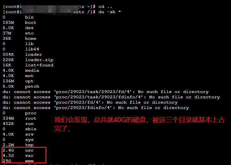 Linux服务器磁盘满和inode满的问题排查方法(图1) Linux服务器磁盘满和inode满载问题的排查方法(图1)